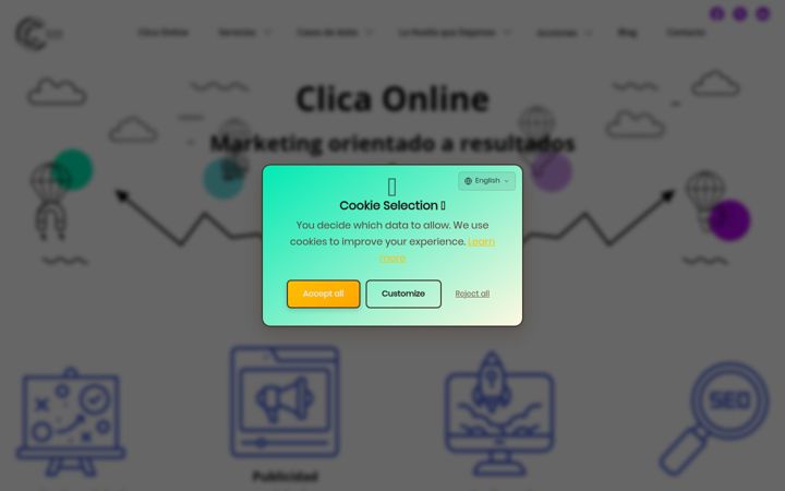 Screenshot of clicaonline.com