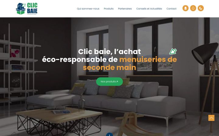 Screenshot of clicbaie.com