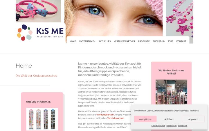 Screenshot of click-kisme.de
