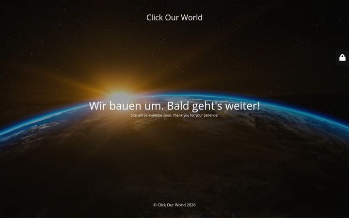 Screenshot of click-our-world.de
