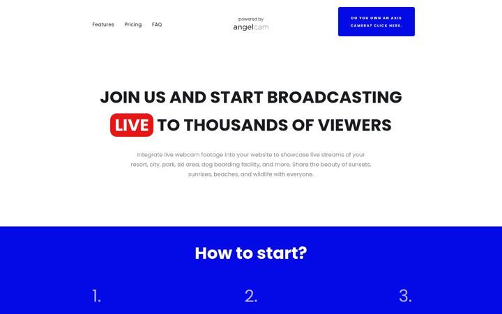 Screenshot of click2stream.com