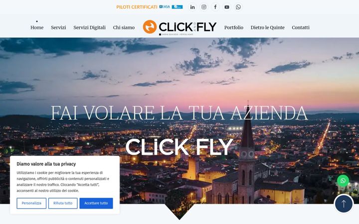 Screenshot of clickandfly.it