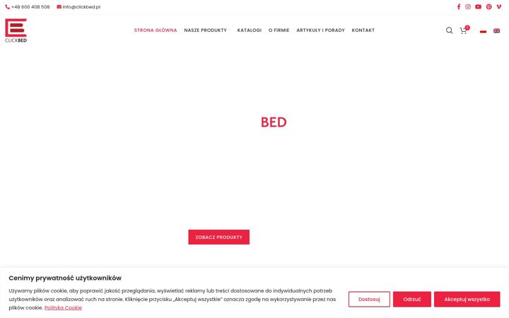 Screenshot ta' clickbed.pl