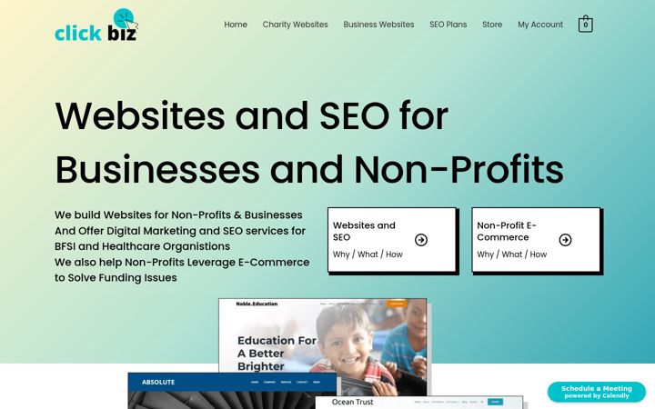 Screenshot di clickbiz.in