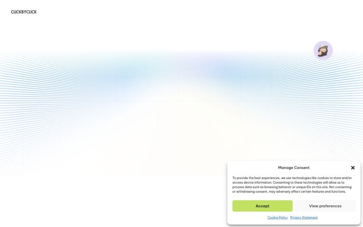 Screenshot of clickbyclick.it