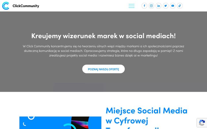 Screenshot of clickcommunity.pl