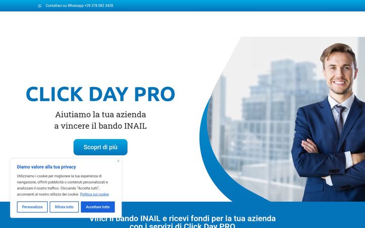 Screenshot of clickday.pro