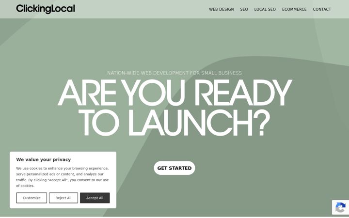 Screenshot of clickinglocal.co.uk