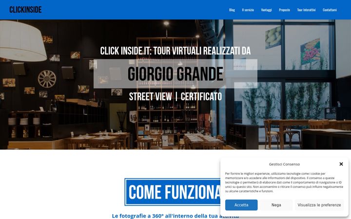 Screenshot of clickinside.it
