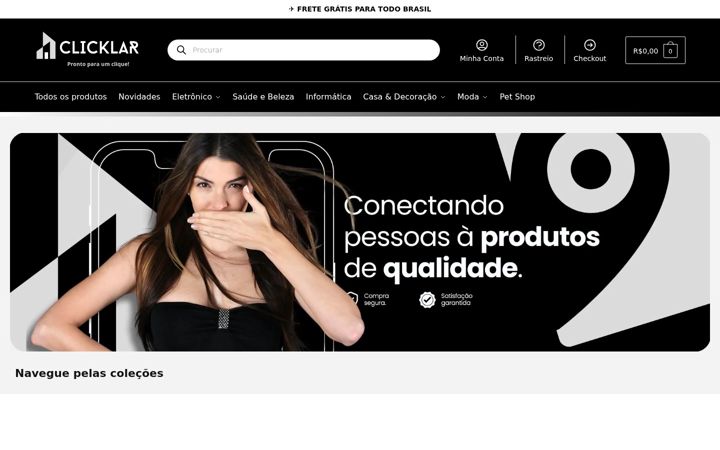 Screenshot van clicklarstore.com.br