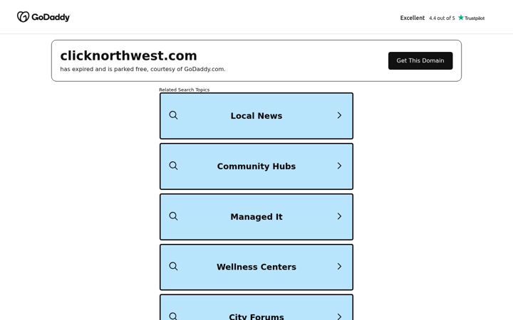 Screenshot of clicknorthwest.com