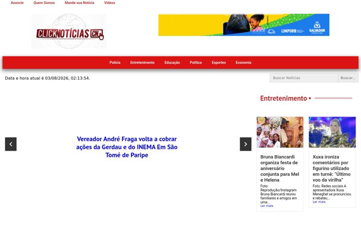 Screenshot van clicknoticias.com.br