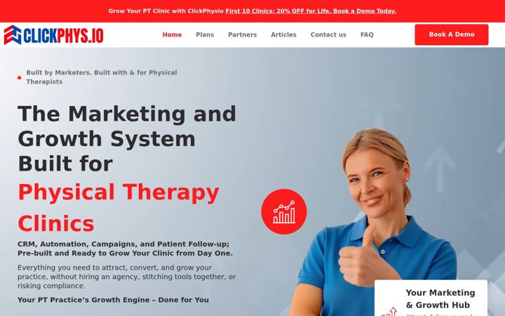 Snímek obrazovky clickphys.io