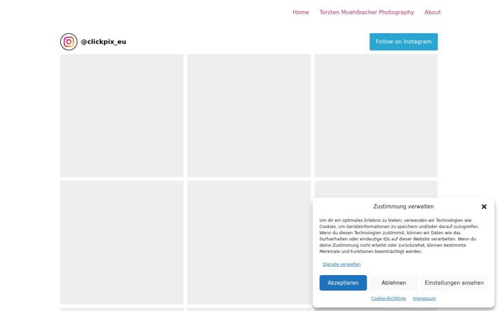 Screenshot of clickpix.eu
