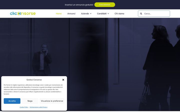 Screenshot of clickrisorse.it