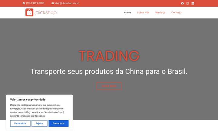 Screenshot van clickshop.srv.br