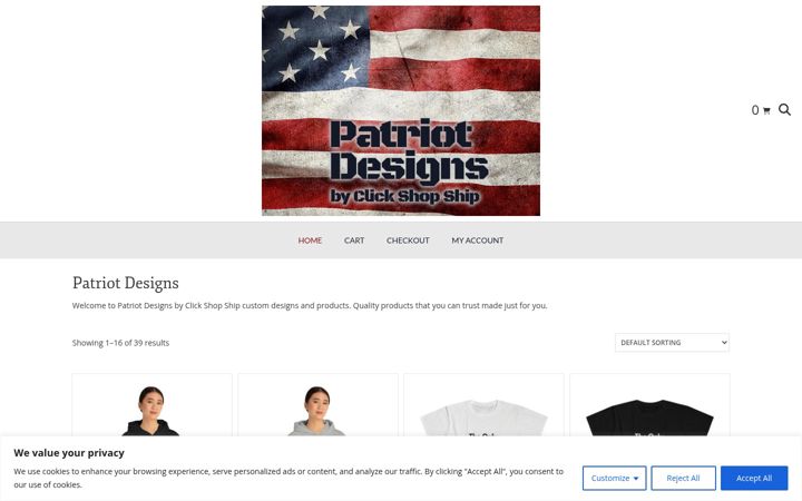Screenshot of clickshopship.com