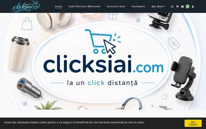 Screenshot of clicksiai.com