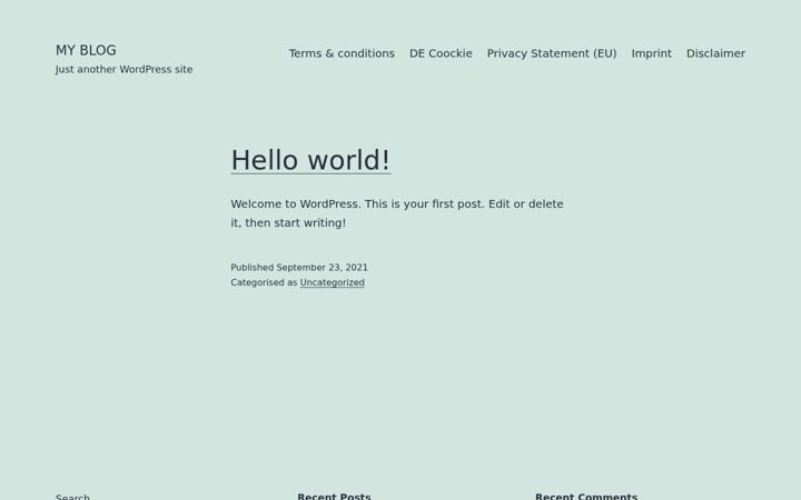 Screenshot of clicksway.eu
