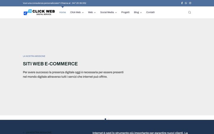 Screenshot of clickwebtorino.it