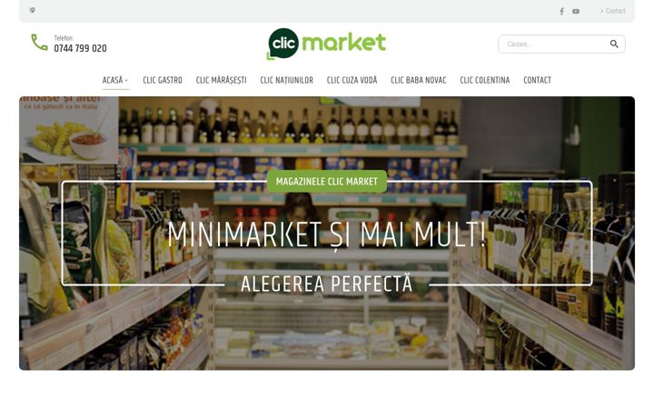Snimka zaslona za clicmarket.ro