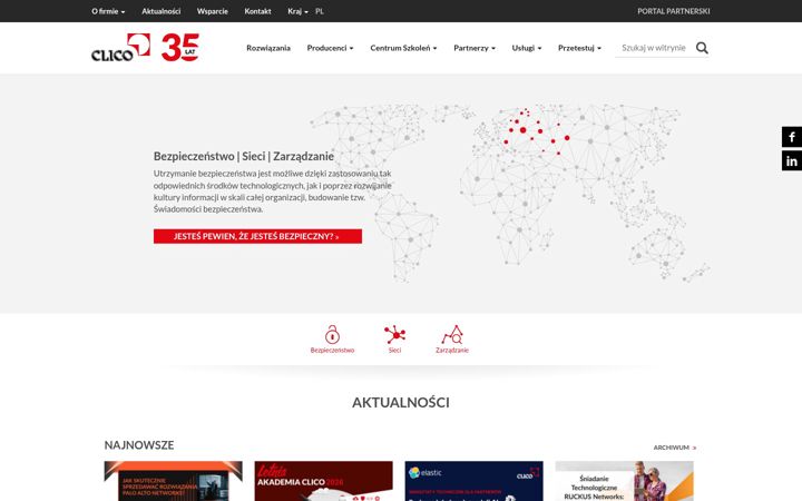Screenshot of clico.pl