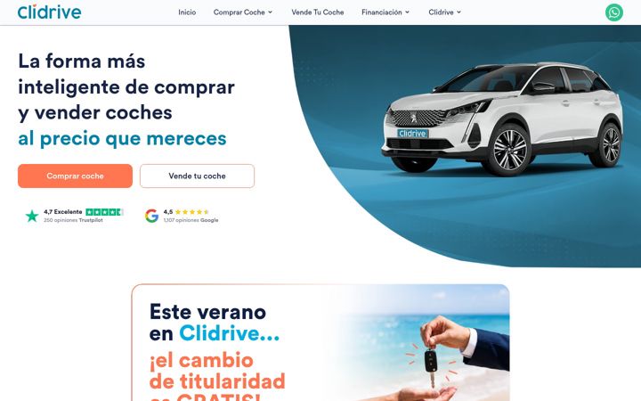 Screenshot of clidrive.com