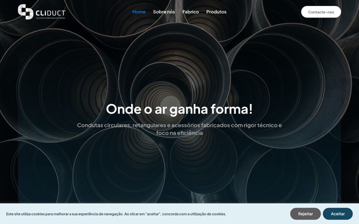 Posnetek zaslona cliduct.pt