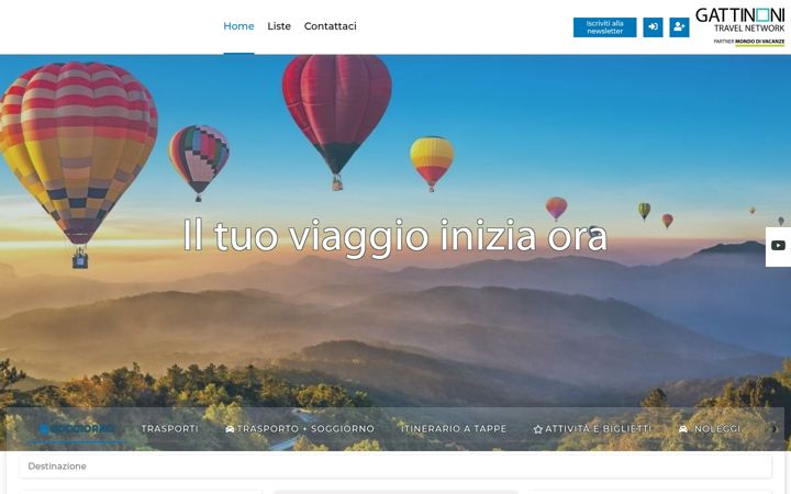 Screenshot of clidviaggi.it
