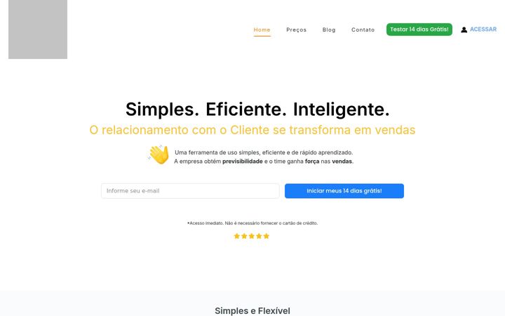 Screenshot of clientelacrm.com