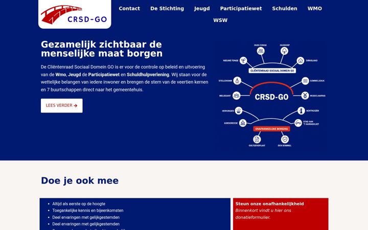 Snímek obrazovky clientenparticipatie-go.nl