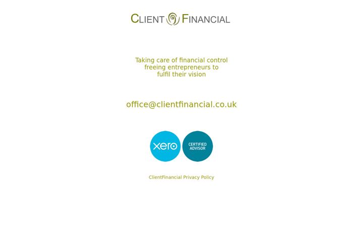 Captura de pantalla de clientfinancial.co.uk