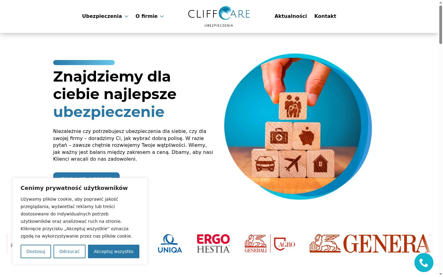 Képernyőkép a bármilyen interakció előtt megjelenő hozzájárulási bannerről