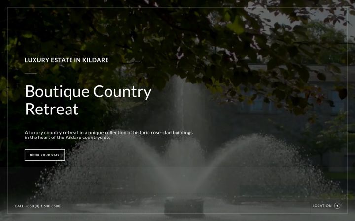 Screenshot of cliffatlyons.ie