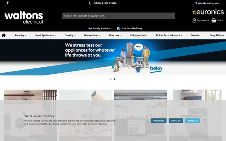 Screenshot of cliffwalton.co.uk