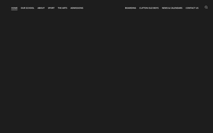 Screenshot του cliftonschool.co.za