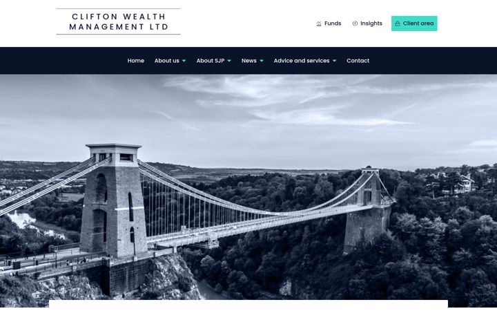 Zrzut ekranu cliftonwealthmanagement.co.uk