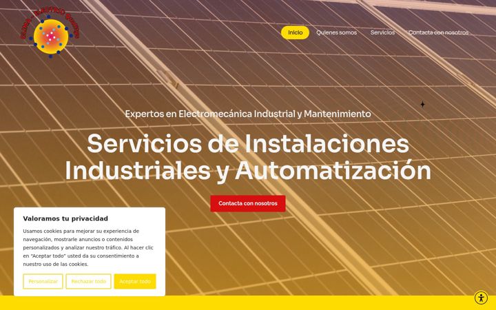 Screenshot of clima-electric.es