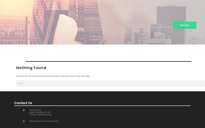 Screenshot of clima-techniek.com