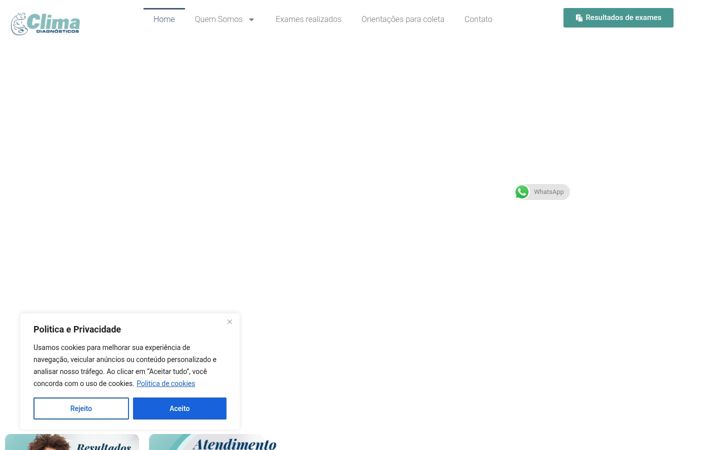 Screenshot van climadiagnosticos.com.br