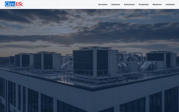 Screenshot of climaeficient.com