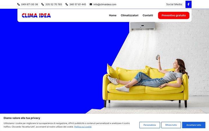 Screenshot of climaidea.com