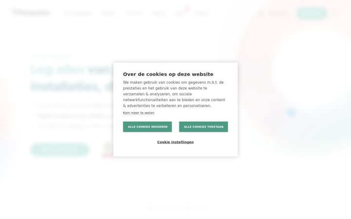 Screenshot of climapulse.com