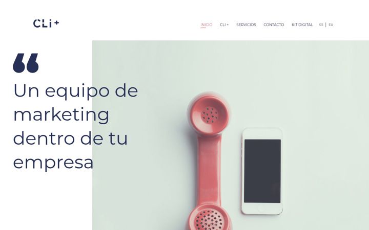Screenshot of climascomunicacion.com