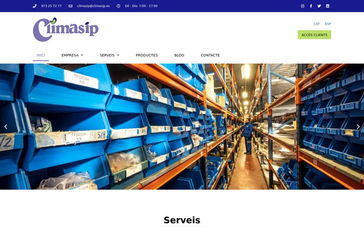 Képernyőkép: climasip.es
