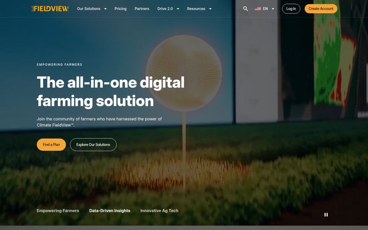 Screenshot of climate.com