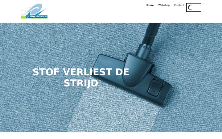 Screenshot of climatecontrol-info.nl