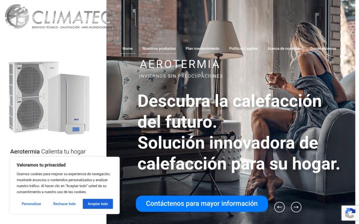 Screenshot of climatecrioja.com