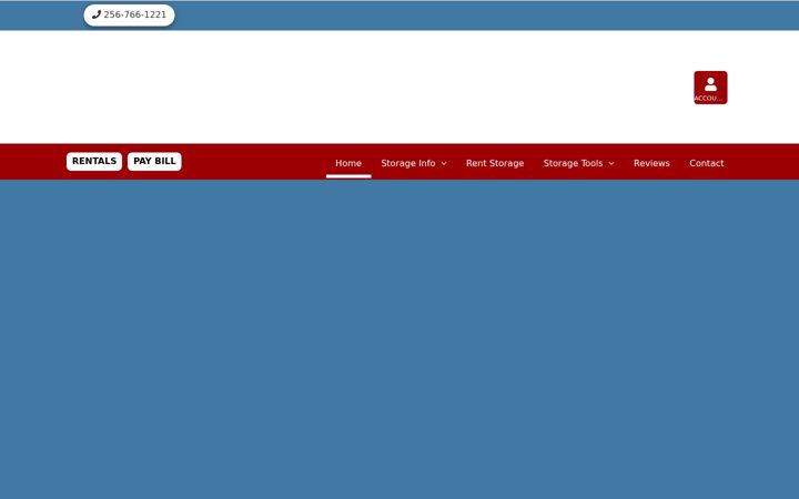Screenshot of climateguardselfstorage.com