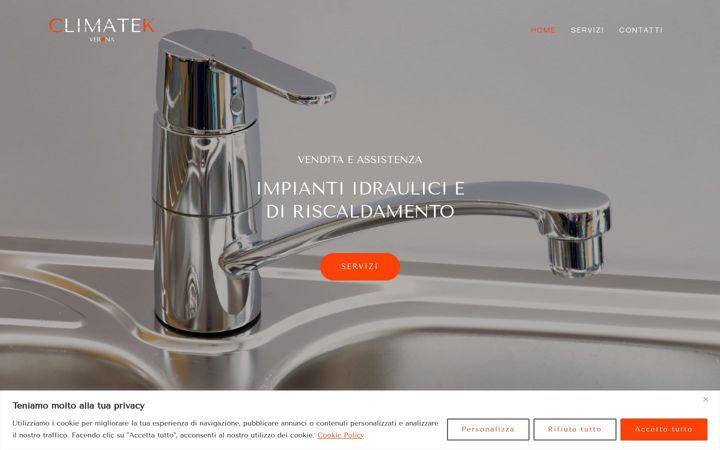Screenshot of climatekverona.com